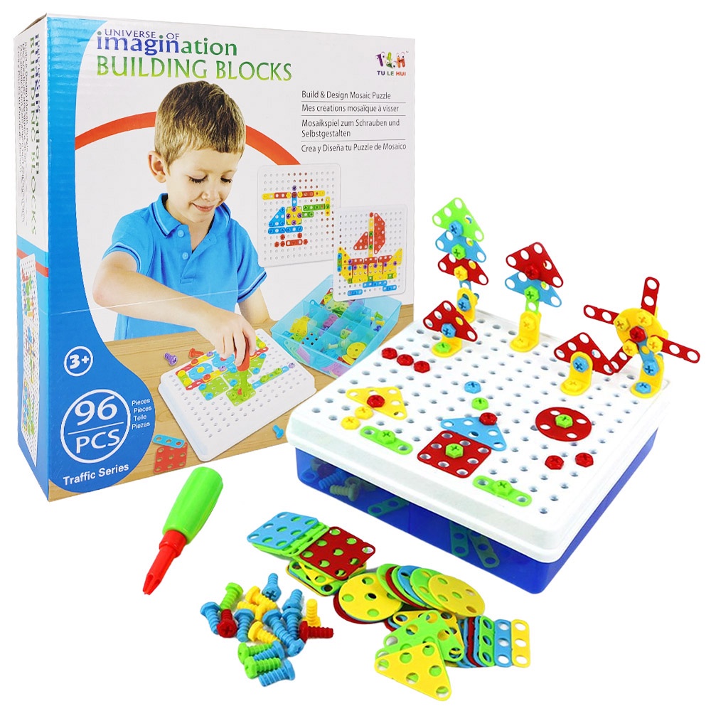 Em promoção! 4pcs Menino De Carro Construtor Bloco De Construção Compatível  Designer Chave De Fenda Conjunto De Ferramentas Jogo Educativo Montessori  Brinquedo Para Crianças