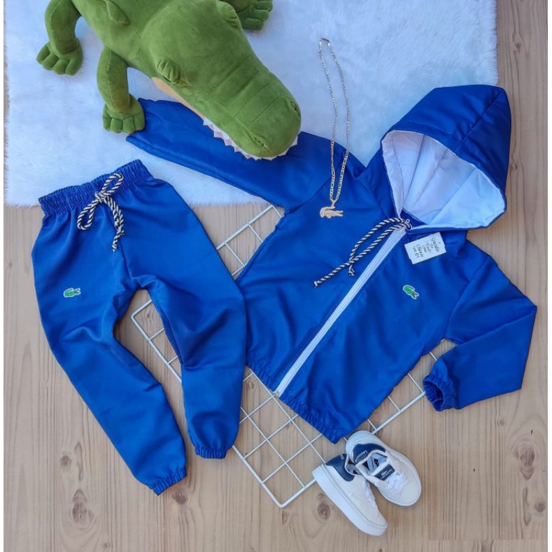 Conjunto corta best sale vento infantil