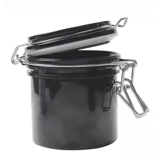 Pote Hermético Porta Para Conservação De Cola Para Alongamento De Cílios - Preto Bazar 913