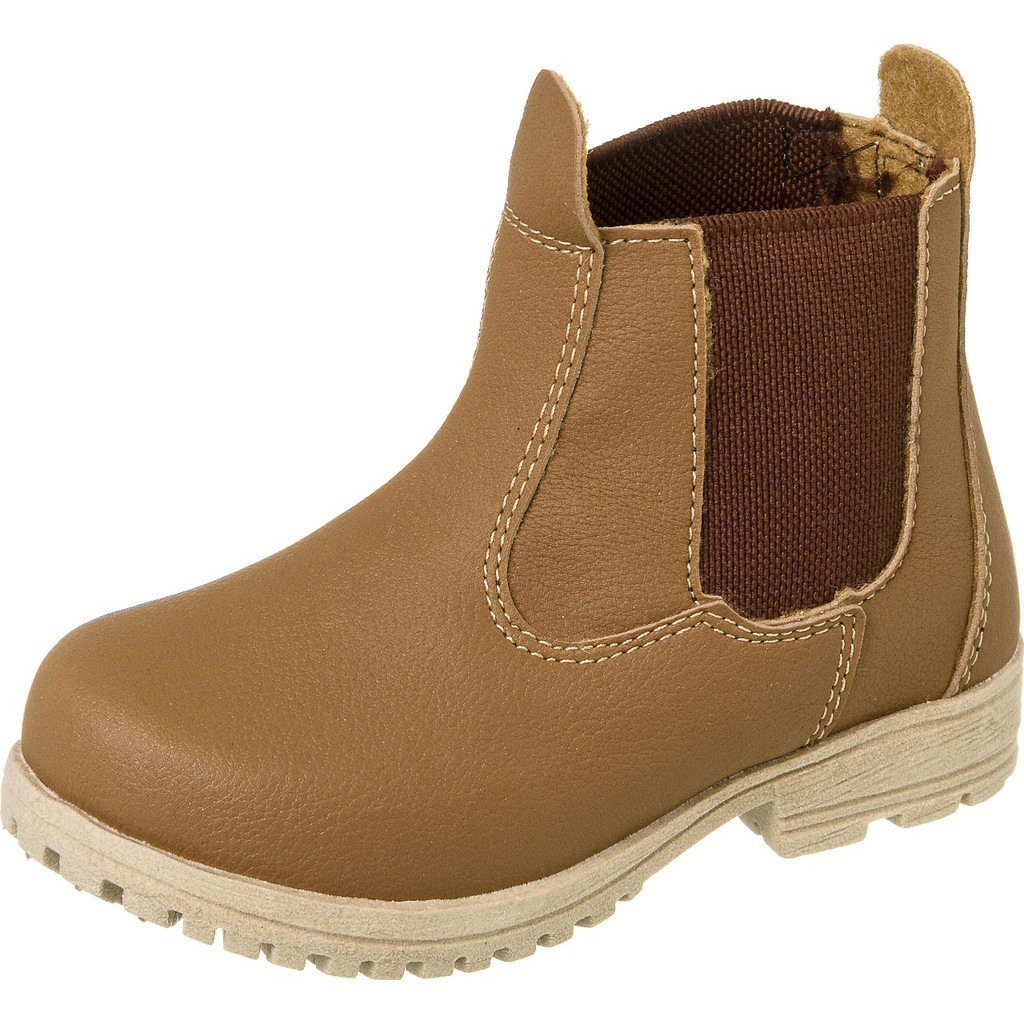 Bota infantil hot sale masculina preta