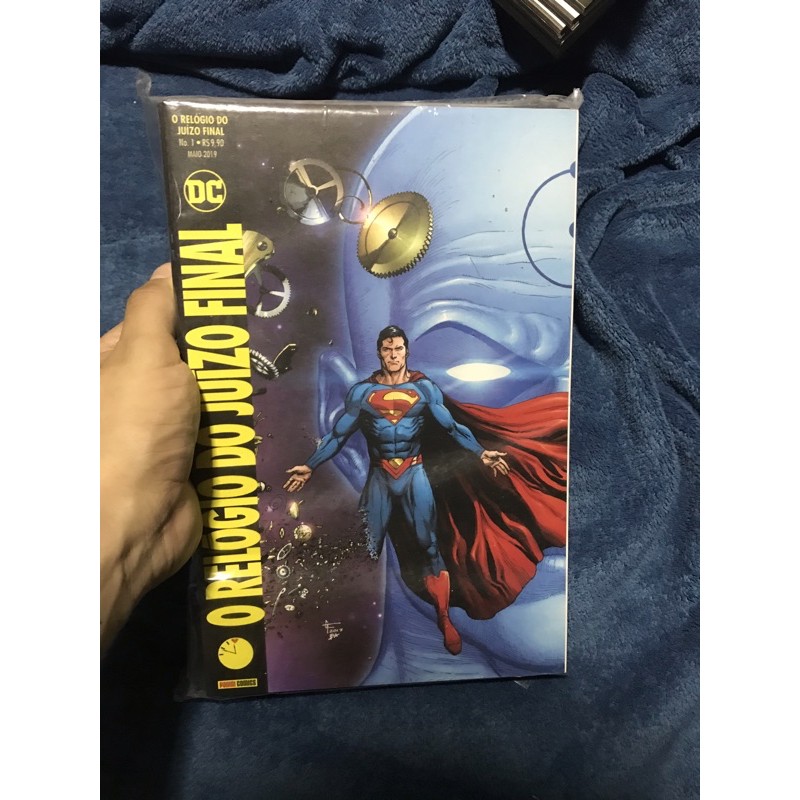 Hq Dc O Relógio Do Juízo Final Completo 12 Volumes Shopee Brasil 