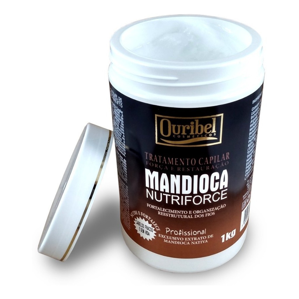 Máscara Hidratante Mandioca Nutriforce Ouribel 1Kg | Shopee Brasil