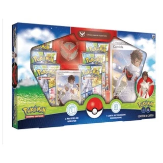 POKÉMON TCG - BOX POKÉMON GO EQUIPE VALOR