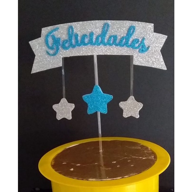 Decoração de bolo com coroa de ouro, estrela, carrossel, lua, cobertura de  bolo de feliz aniversário, redonda, decoração de festa, materiais, presente  adorável - AliExpress