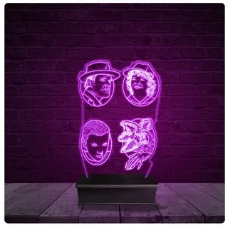 Luminária e Abajur Acrílico Led - Stranger Things Série 20