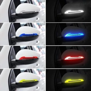 Par Adesivo Universal Refletivo para Retrovisor de Carro em Oferta na Shopee
