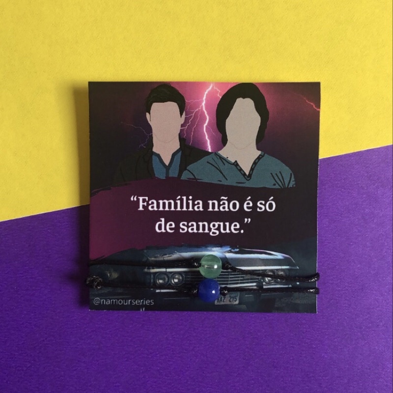 Supernatural - Pulseira artesanal