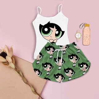 Baby Doll Feminino Estampa Meninas Super Poderosas Docinho