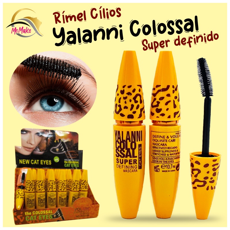 Rímel Yalanni, Máscara de cílios, Cílios Longos e Volumosos para um ...