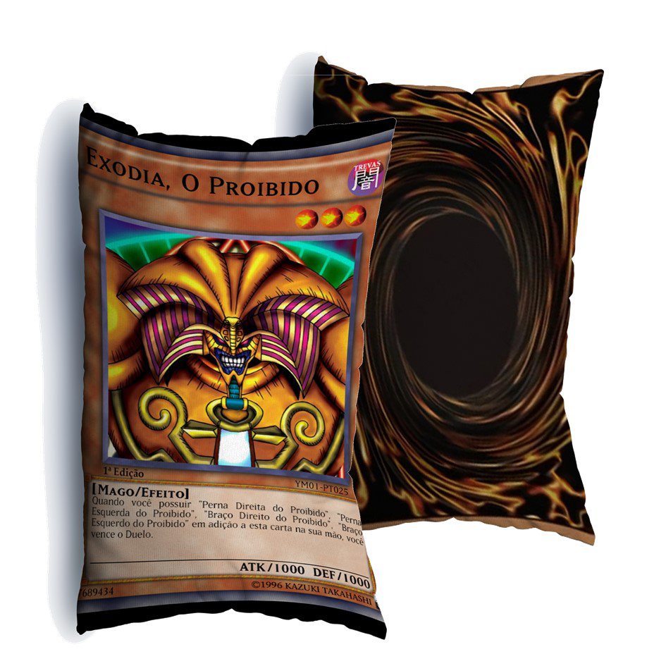 Almofada Yu-Gi-Oh! Exodia