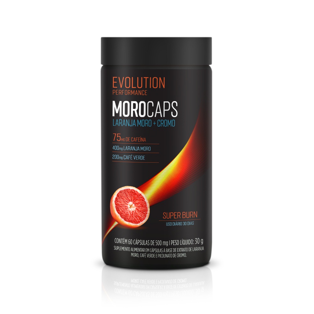 Evolution Performance: Moro Caps - Laranja moro, café verde, cromo e ...