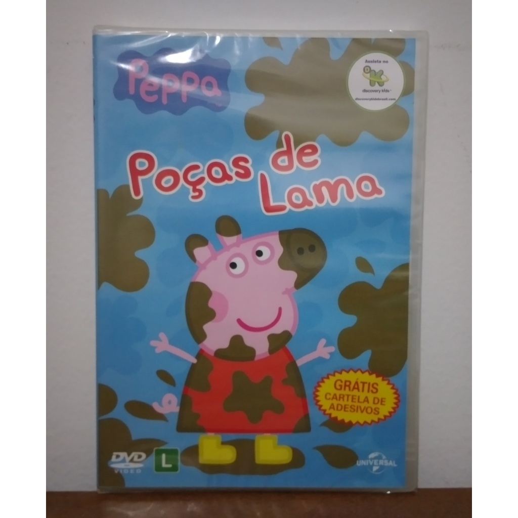 Peppa Pig Português Brasil, Poças De Lama, HD