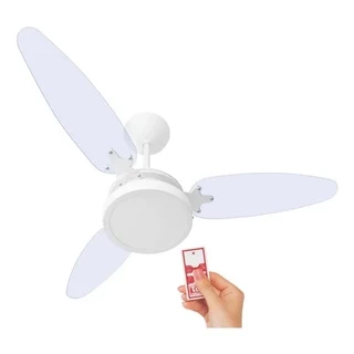 Ventilador Teto Wind Light Cristal Led 18w + Controle lcg