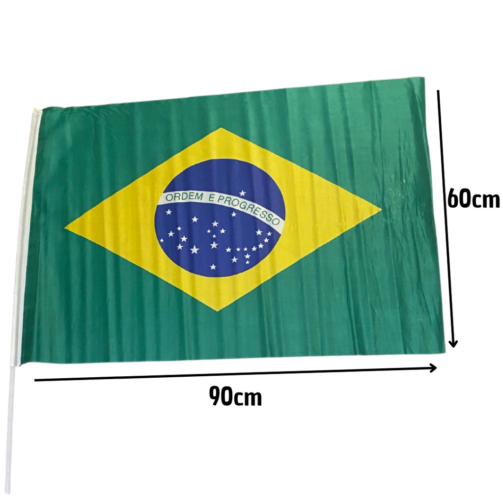 3 Bandeiras Brasil + Estados Unidos + Espanha 150x90cm