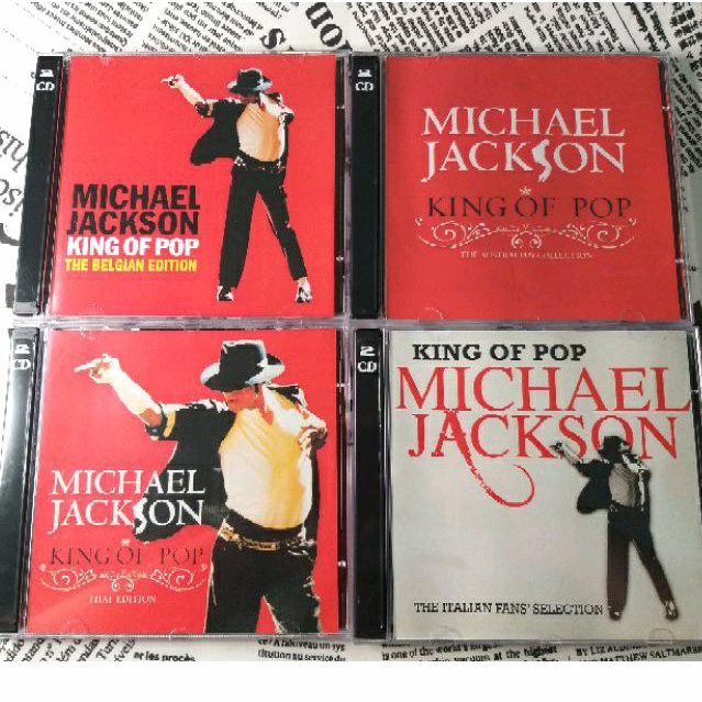 CD POR ENCOMENDA - Michael Jackson KING OF POP COLEÇÃO BELGIAN