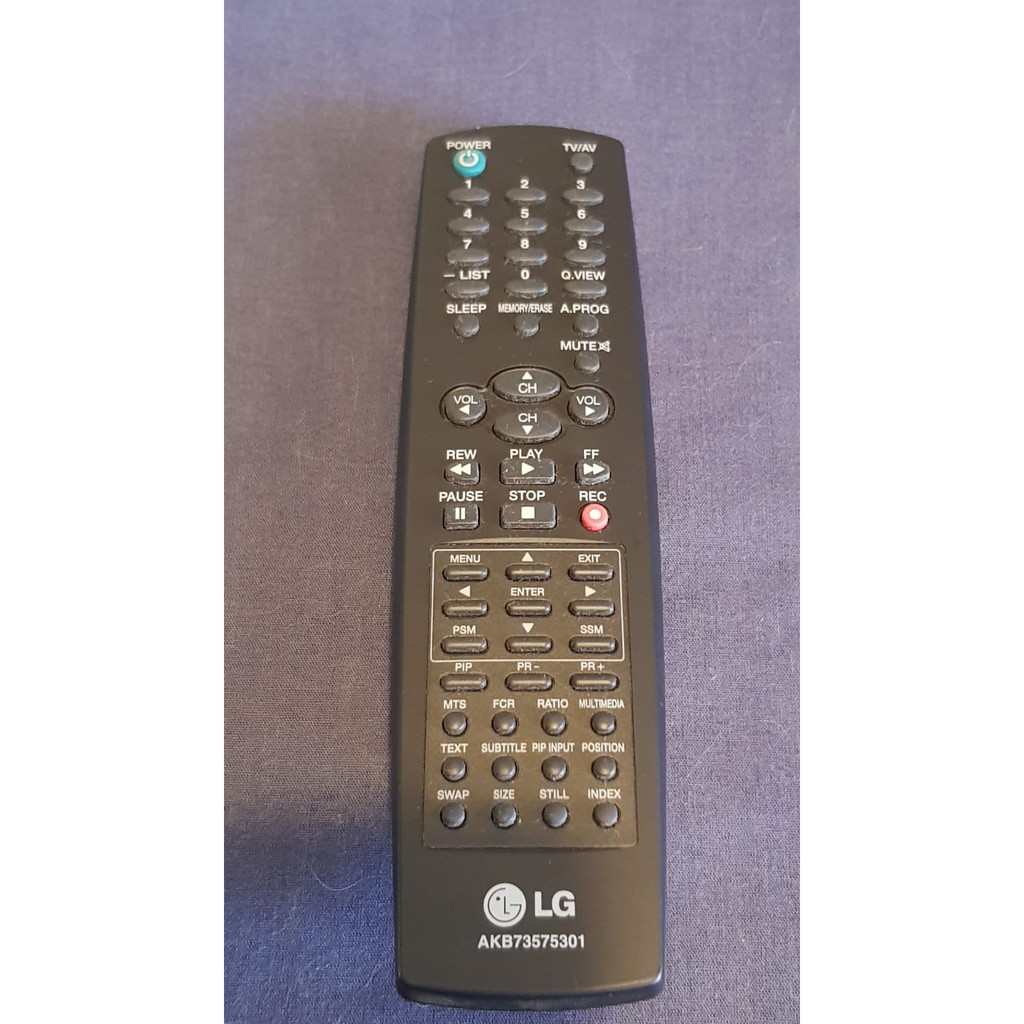 Controle Remoto original LG AKB73575301 (para TVs CRT tubo) Shopee