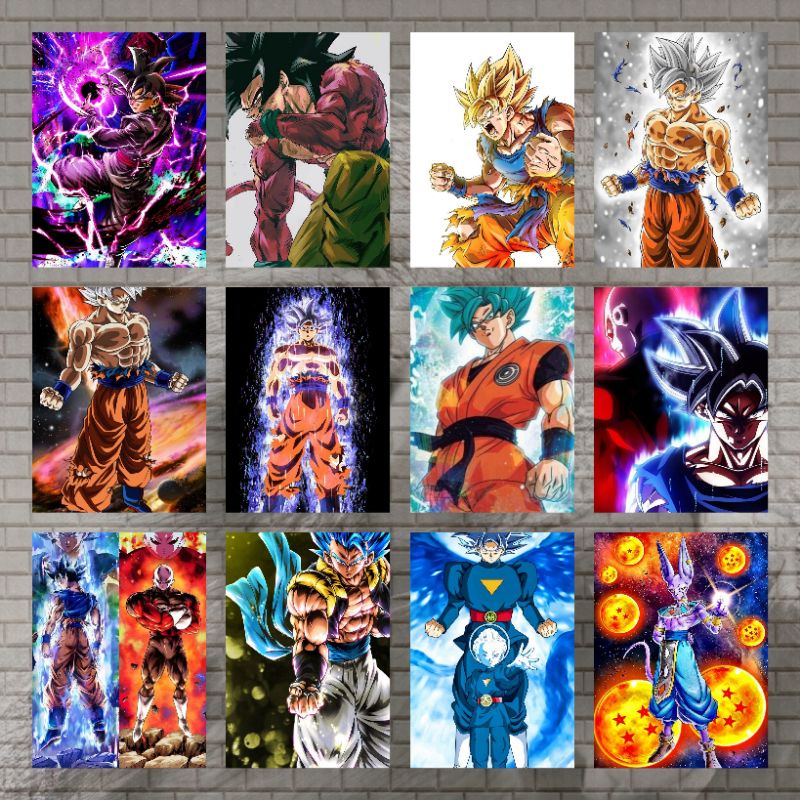 Caderno De Desenho Goku Personalizado 48 Fls