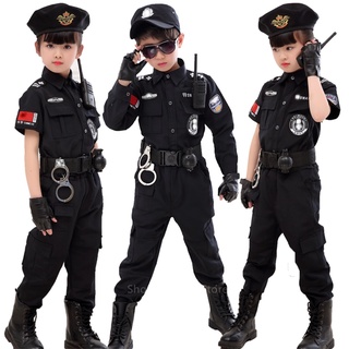 Fantasia Policial Feminina Masculina Improvisada Halloween