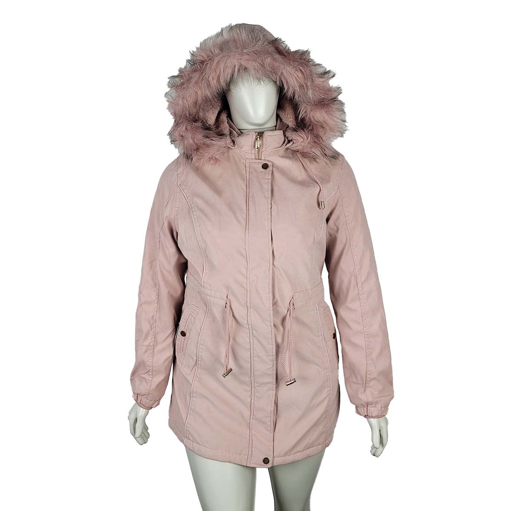 Jaqueta parka hot sale forrada