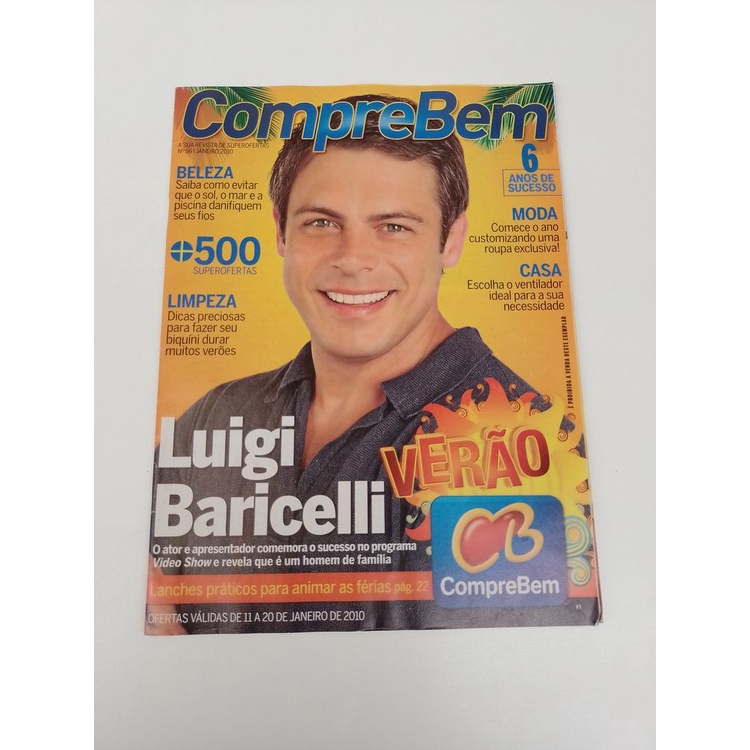 Revista Compre Bem 561 Luigi Baricelli P602