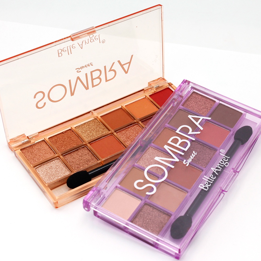 Paleta de Sombras Sweet 12 Cores Belle Angel | Shopee Brasil