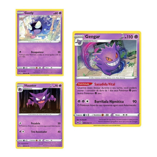 CARTA RARA DO MEGA GENGAR BRANCO SHINY #cartaspokemon #capitaohunter # pokemon 