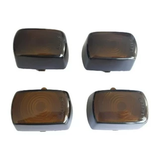 4 Lente de Seta Pisca XR 200/Tornado/Bros 125/Pop Fumê