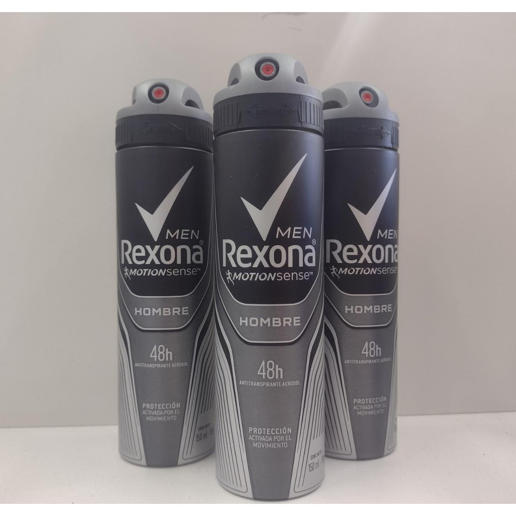 Kit 3 Desodorante Masculino Rexona Clinical Aerosol 150ml no Shoptime