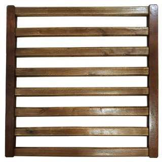 Suporte para Jardim Vertical de Madeira Ripada 70x70cm