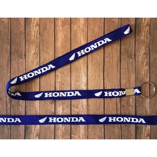 Chaveiro Cordão Honda Motos Azul