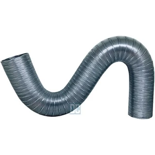 Tubo Extensivo Em Alumínio 60mm 1m Exaustor Coifa Aquecedor