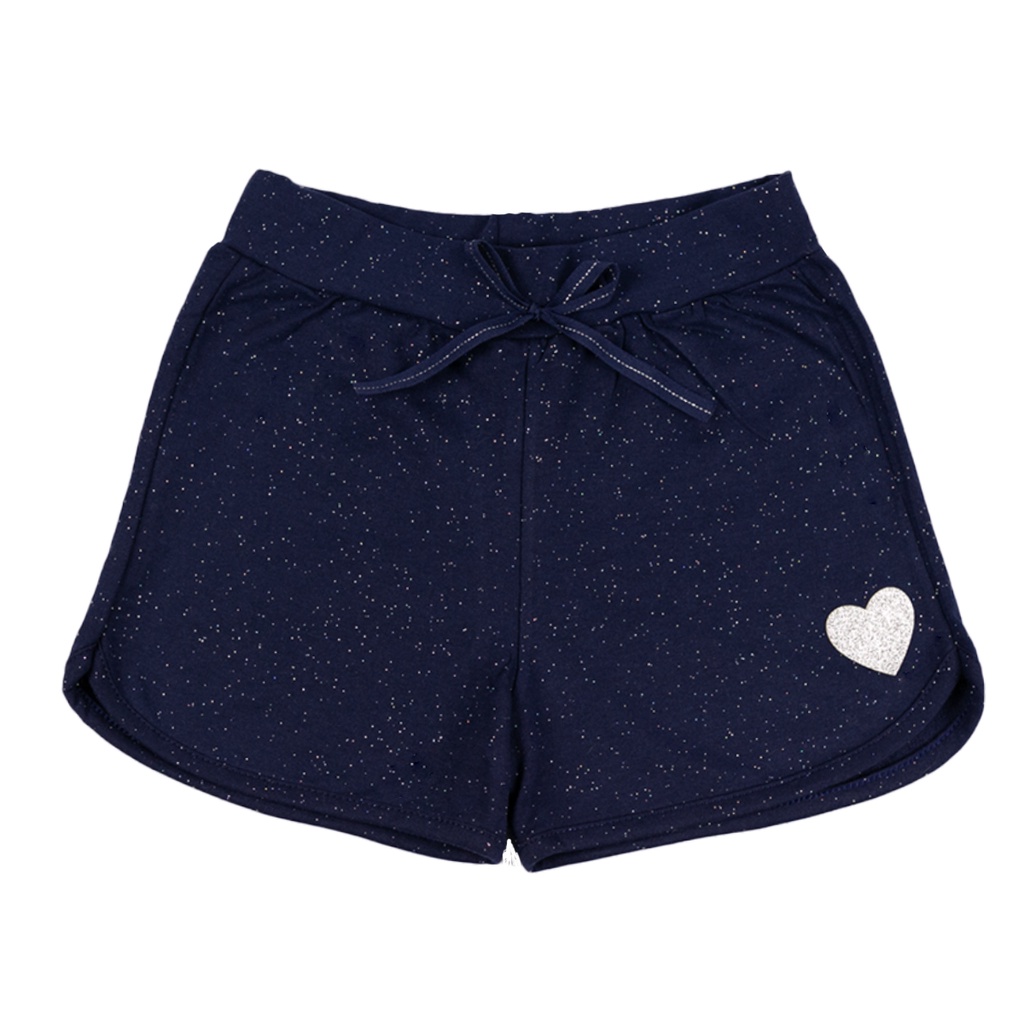 Short de store moletom infantil feminino