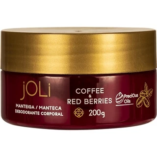 Manteiga Corporal Joli Café e Frutas Vermelhas 200ml - hinode
