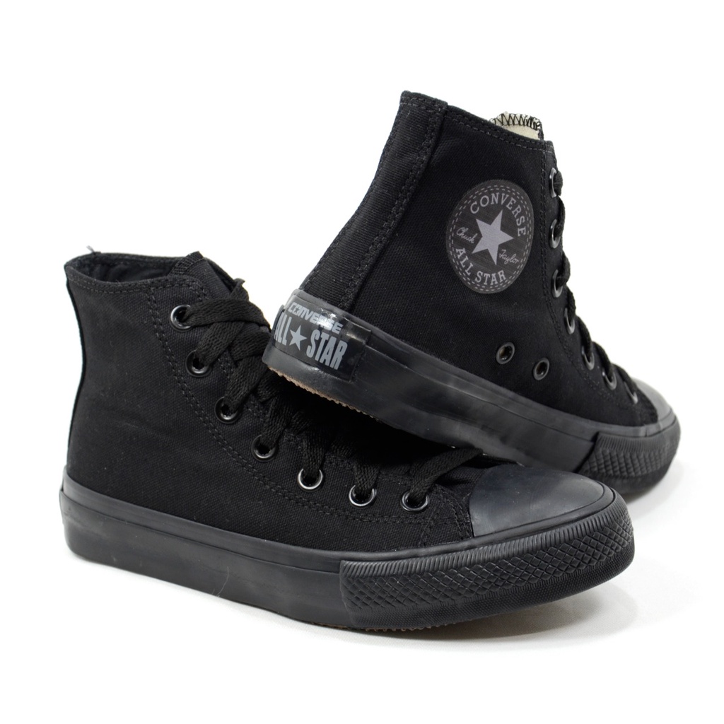 All Star Cano Alto Preto em Oferta