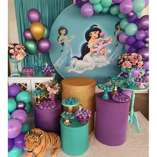 Bolo Fake Falso Para Festa No Tema Princesa Jasmine 10 em Promoção na  Americanas