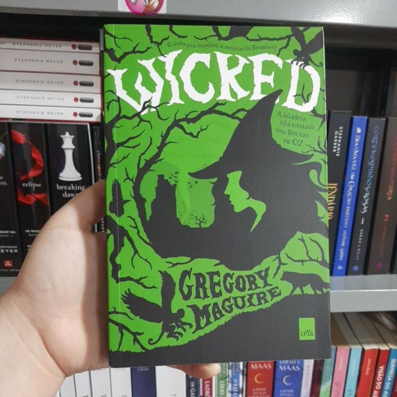 Wicked Livro Gregory Maguire Musical Bruxas | Shopee Brasil