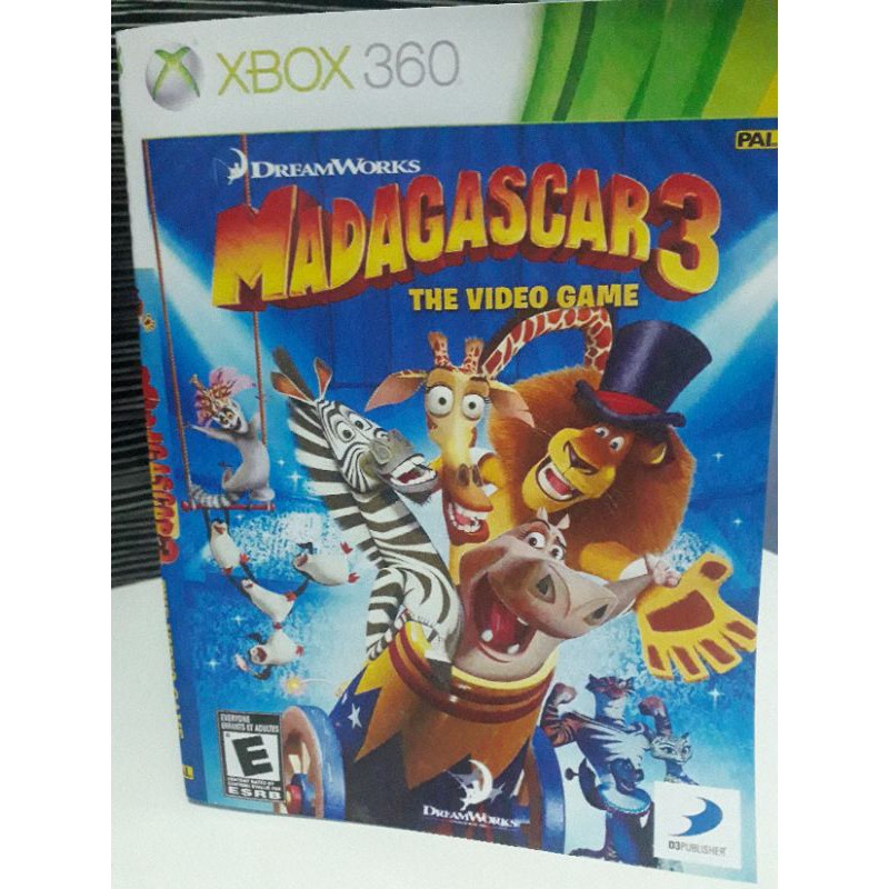 Madagascar Kartz - Jogo De X Box 360, Para Desbloqueios R Gh/ L T 3.0