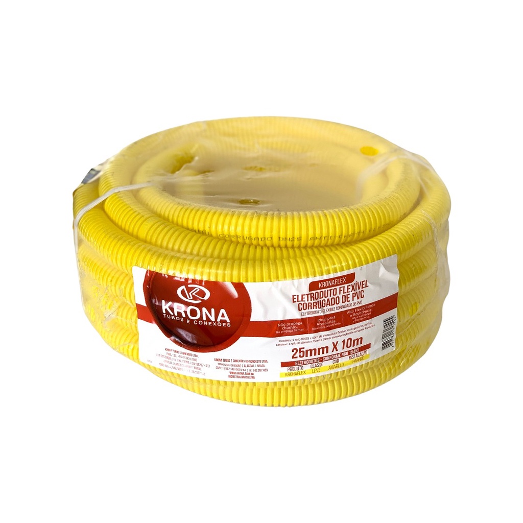 Conduite 25mm x 10Metros 3/4 Krona | Shopee Brasil
