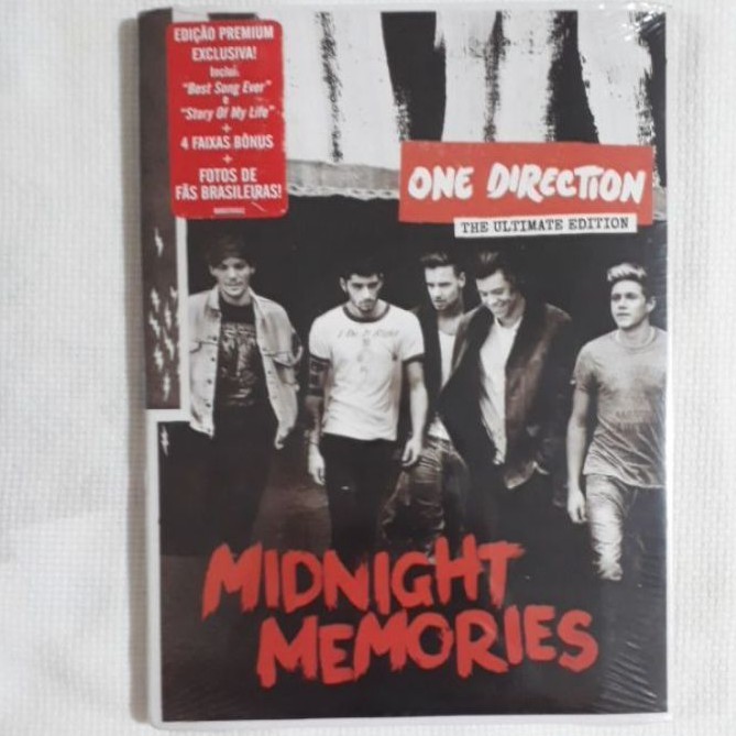 CD ONE DIRECTION - THE ULTIMATE EDITION-MIDNIGHT MEMORIES- NOVO LACRADO ...