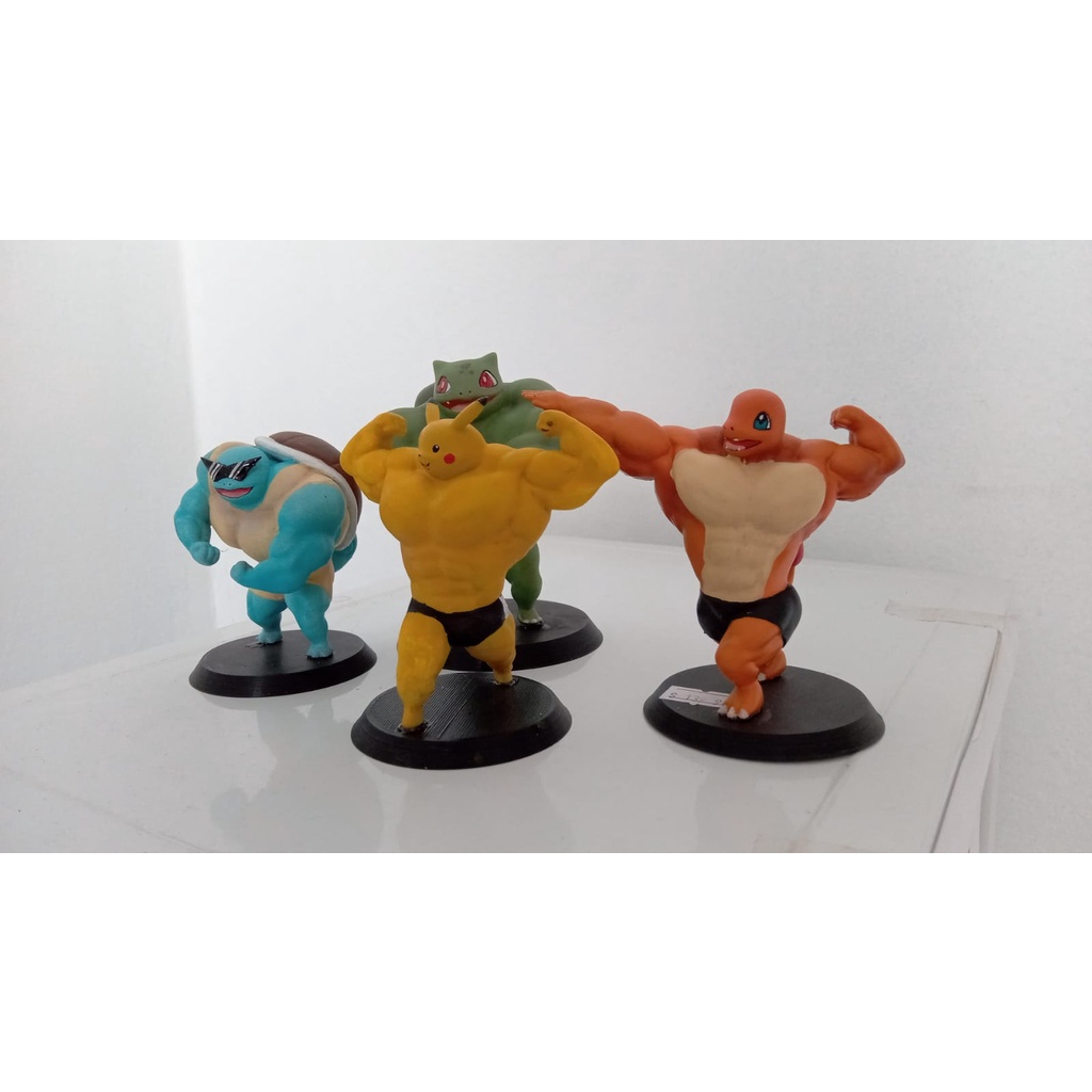 Estatuetas Pokemon Maromba / Sarados / Bombados - Vários modelos