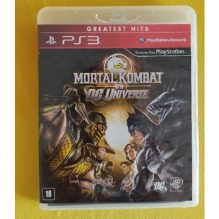 Jogo Mortal Kombat vs DC Universe - PS3