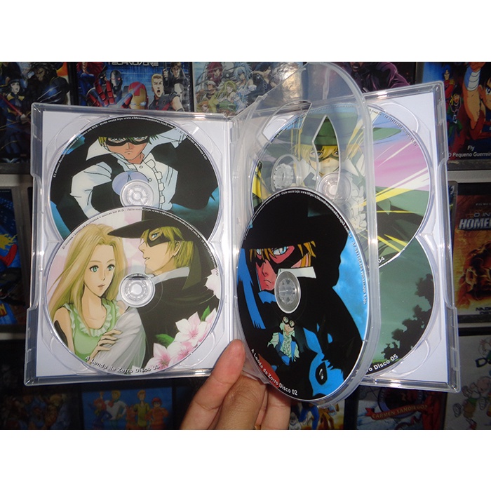 Dvds A Lenda De Zorro Anime Completo | Shopee Brasil