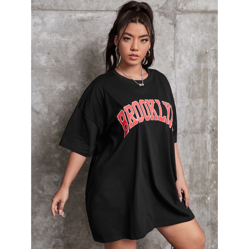 Camiseta OVERSIZED Feminina BROOKLYN 100% ALGODÃO 30.1 ESPECIAL ACABAMENTO  TOP