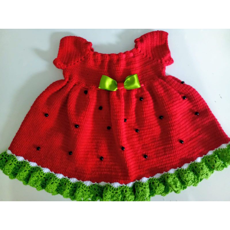 Vestido melancia hot sale infantil