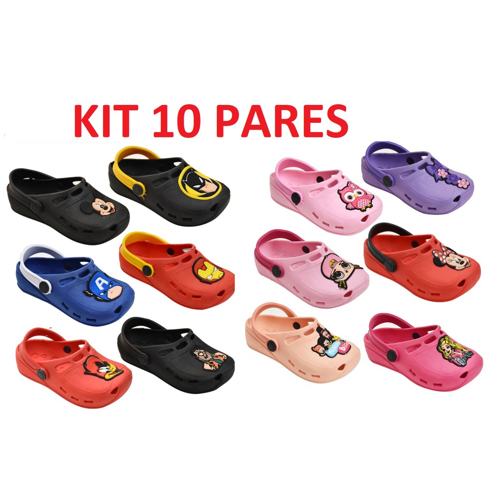 Crocs store infantil atacado