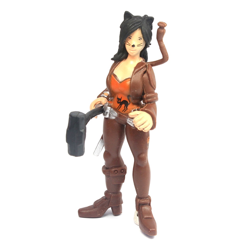 Boneco Fortnite Battle Royale - Action Figure Catstructor Penny - 9cm |  Shopee Brasil