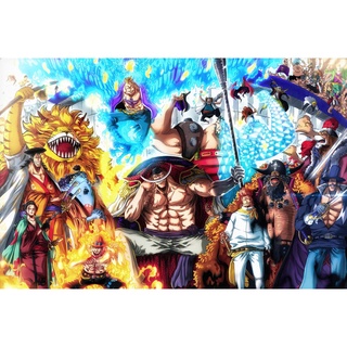 Placa MDF Decorativa Anime One Piece Luffy Mangá Poster