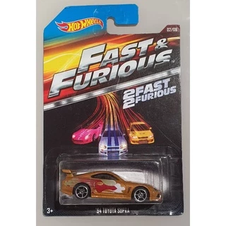 Toyota Supra Fast and Furious Hot Wheels Velozes e Furiosos