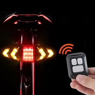 Bicicleta Sem Fio Remoto Lâmpada Traseira Luz Da Cauda Mountain Bike Turn Signal Luzes LED Taillight Facilmente Installação Peças