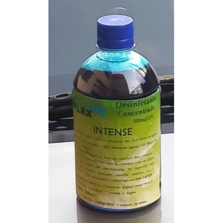 desinfetante concentrado 500ml faz 25 litros fragrância intense cheiro top
